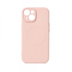 Goospery Semi-Silicone TPU MagSafe เคส iPhone 13 - Pink Sand