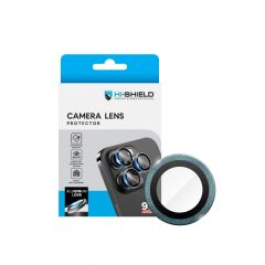 Hishield Aluminium Lens Protector กระจกกันรอยเลนส์กล้อง iPhone 16 / iPhone 16 Plus - Diamond Green
