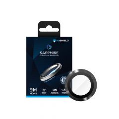 Hishield Sapphire Lens Protector กระจกกันรอยเลนส์กล้อง iPhone 16 Pro / iPhone 16 Pro Max - Black Titanium
