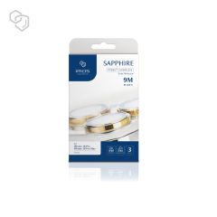 imos Sapphire PVDSS Stainless Pro Lens Ring กระจกกันรอยเลนส์กล้อง iPhone 16 Pro / iPhone 16 Pro Max - 18K Gold