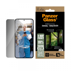 PanzerGlass Matrix 4-way Privacy Screen Protector with Applicator ฟิล์มกันรอยหน้าจอแบบ Privacy - Galaxy S25 / S24
