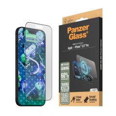 PanzerGlass Ultra Wide Fit Matte Gaming with Applicator ฟิล์มกระจกเต็มจอแบบด้าน - iPhone 16 Pro Max