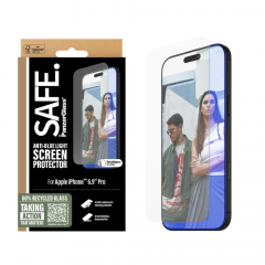SAFE by PanzerGlass Ultra Wide Fit Anti-Reflective/Bluelight ฟิล์มกระจกเต็มจอแบบถนอมสายตา - iPhone 16 Pro Max
