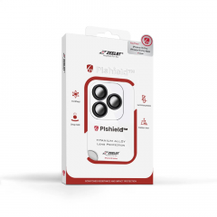 ZEELOT Pishield Titanium Alloy Lens Protector กระจกกันรอยเลนส์กล้อง iPhone 16 Pro / iPhone 16 Pro Max - Dark