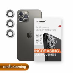 Zeelot Lens Protector ( กระจกกันรอยเลนส์กล้อง iPhone 12 Pro )-Silver (เงิน)