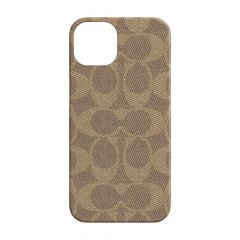 Coach Slim Wrap Case Signature C เคส iPhone 13 - Khaki