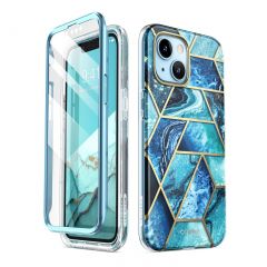 i-Blason Cosmo Slim Designer Case with Built-in Screen Protector เคส iPhone 13 - Ocean