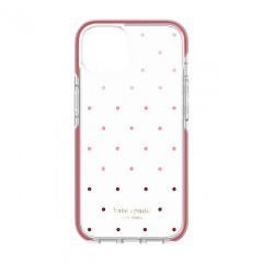 kate spade NEW YORK Defensive Hardshell เคส iPhone 13 - Pin Dot Ombre Pink
