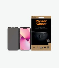 PanzerGlass Case Friendly CamSlider Privacy - ฟิล์มกระจก IPHONE 13 MINI แบบเต็มจอขอบโค้ง