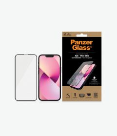 PANZERGLASS CASE FRIENDLY - ฟิล์มกระจก iPhone 13 MINI แบบเต็มจอขอบโค้ง