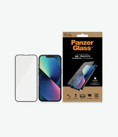 PANZERGLASS CASE FRIENDLY - ฟิล์มกระจก iPhone 13/13 Pro แบบเต็มจอขอบโค้ง