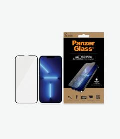 PANZERGLASS CASE FRIENDLY - ฟิล์มกระจก iPhone 13 Pro Max แบบเต็มจอขอบโค้ง