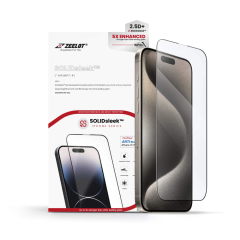 ZEELOT SOLIDsleek Anti-Blue Ray - ฟิล์มกระจกเต็มจอแบบถนอมสายตา iPhone 15 Pro