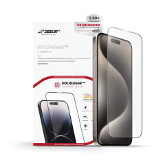 ZEELOT SOLIDsleek Anti-Glare กระจกกันรอยเต็มจอแบบด้าน - iPhone 15 Pro