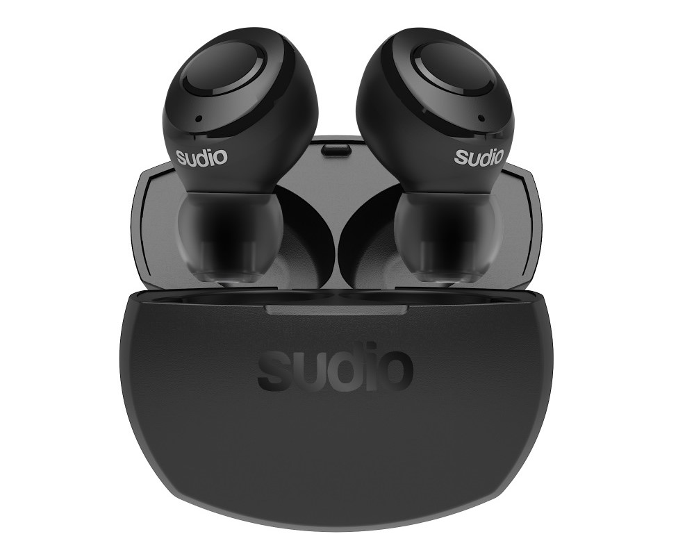 sudio,sudiotolvr,earphone,truewireless,inear,sweden,swedenearphone,autopairing,black,white,easy,5.5hoursplaytime,22hoursplaytime,bluetooth5,chargingcase