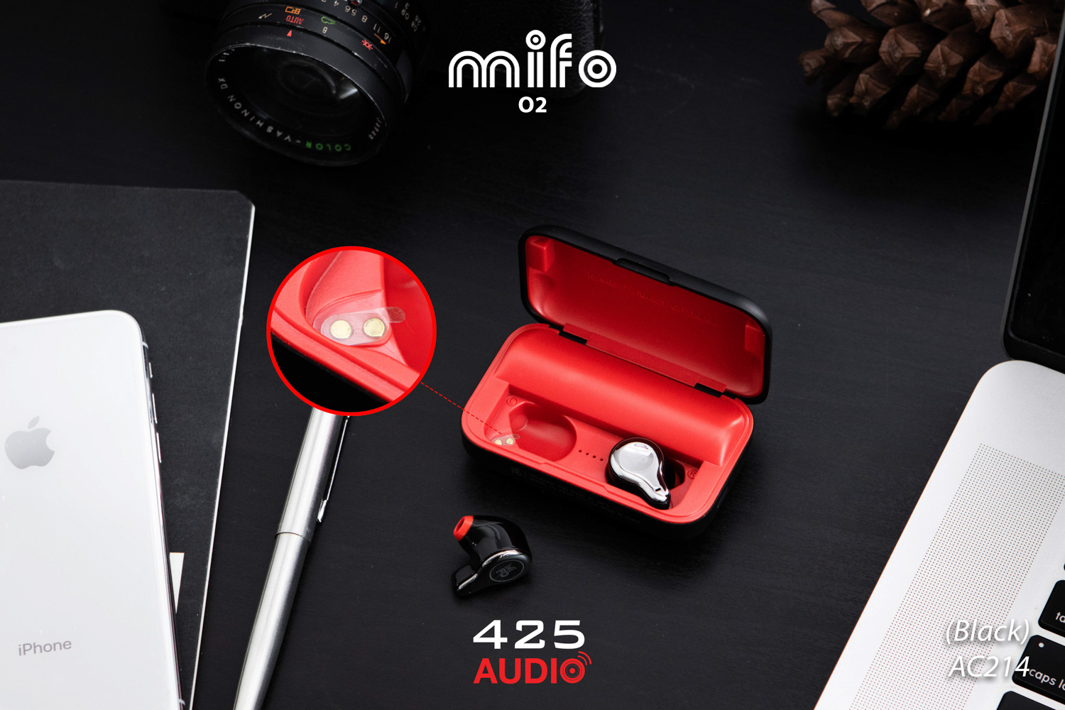 mifo,o2,true,wireless,light,weight,ipx5,sports,long,playback,earbud,comfortable,ios,android,cheap