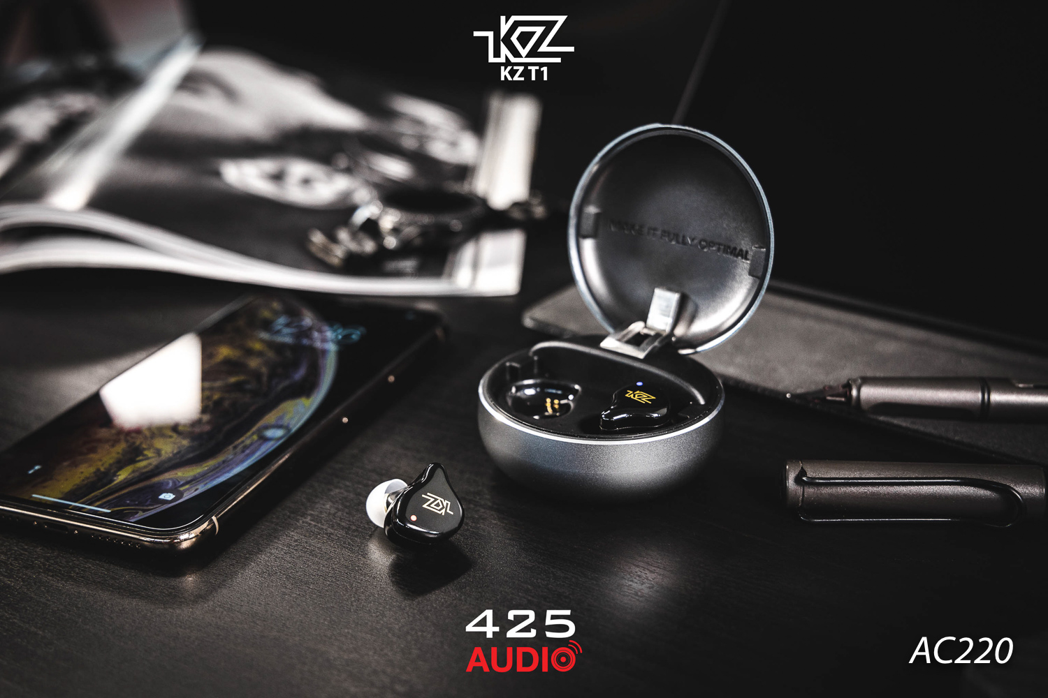 KZ, true,wireless,hybrid,driver,bass,knowledge,zenith,best,budget,in,ear,t1,bluetooth,5.0