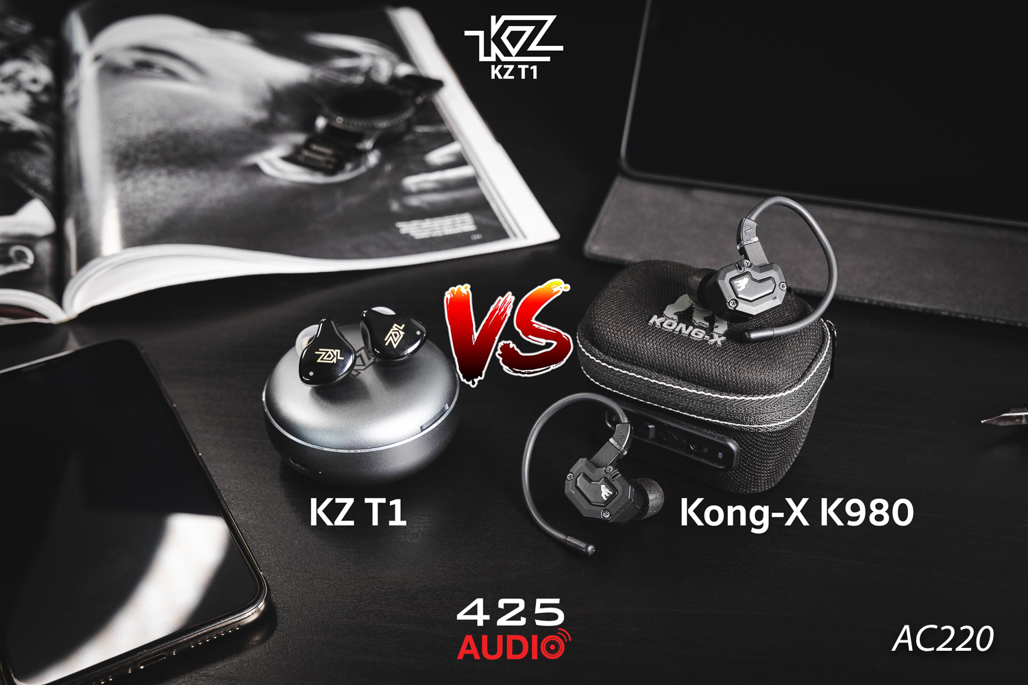 KZ, true,wireless,hybrid,driver,bass,knowledge,zenith,best,budget,in,ear,t1,bluetooth,5.0