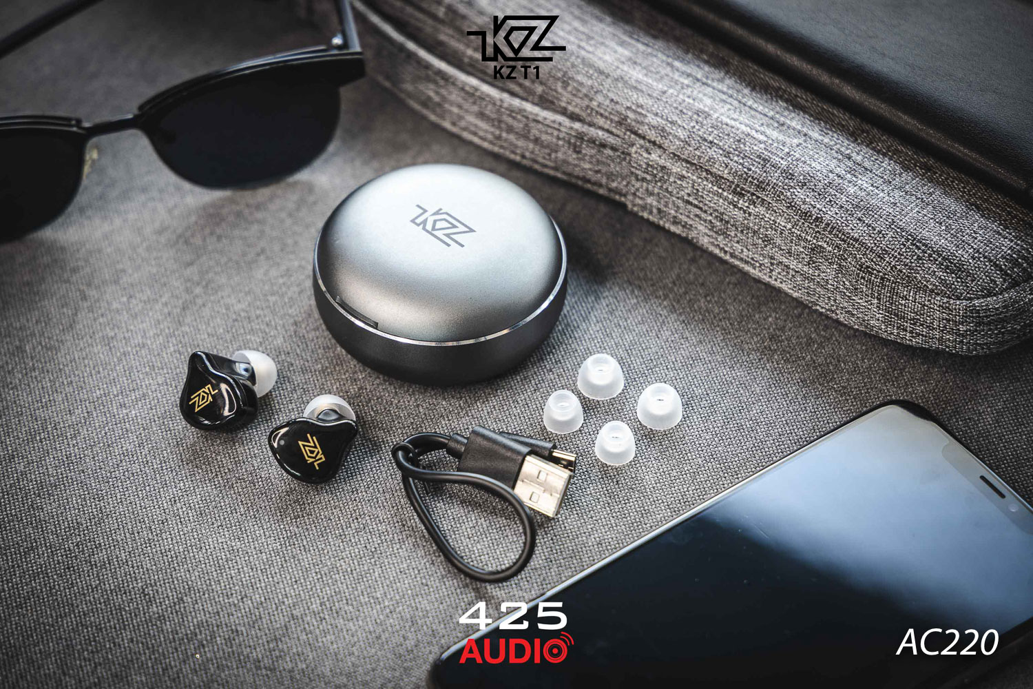 KZ, true,wireless,hybrid,driver,bass,knowledge,zenith,best,budget,in,ear,t1,bluetooth,5.0