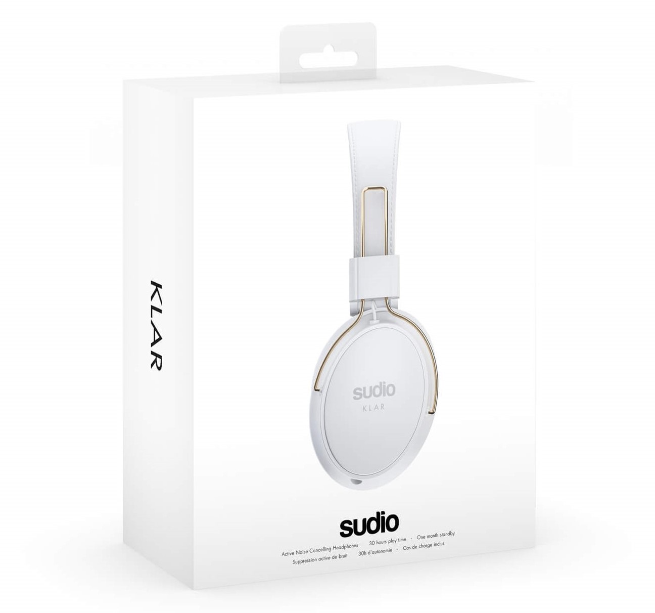 sudio,sudioklar,klar,white,headphone,truewireless,bluetooth4.1,microphone,android,iOS,overall,overear,anc,activenoisecancelling,musiclover