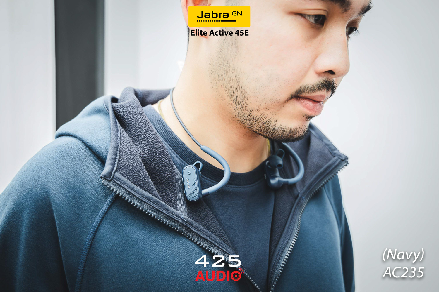 earphone,jabra,sport,bluetooth5.0,wirelesssport,exercise,IP67,fit,comfortable,stereo,HiFi,earbud,eliteactive45e,iOS,android