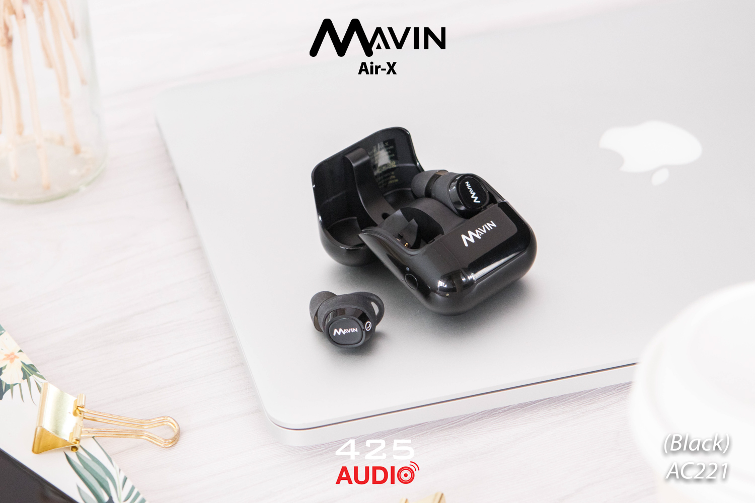 marvin,air-x,in,ear,true,wireless,long,battery,life,aptx,support,ipx5,qualcomm,30,meters,range