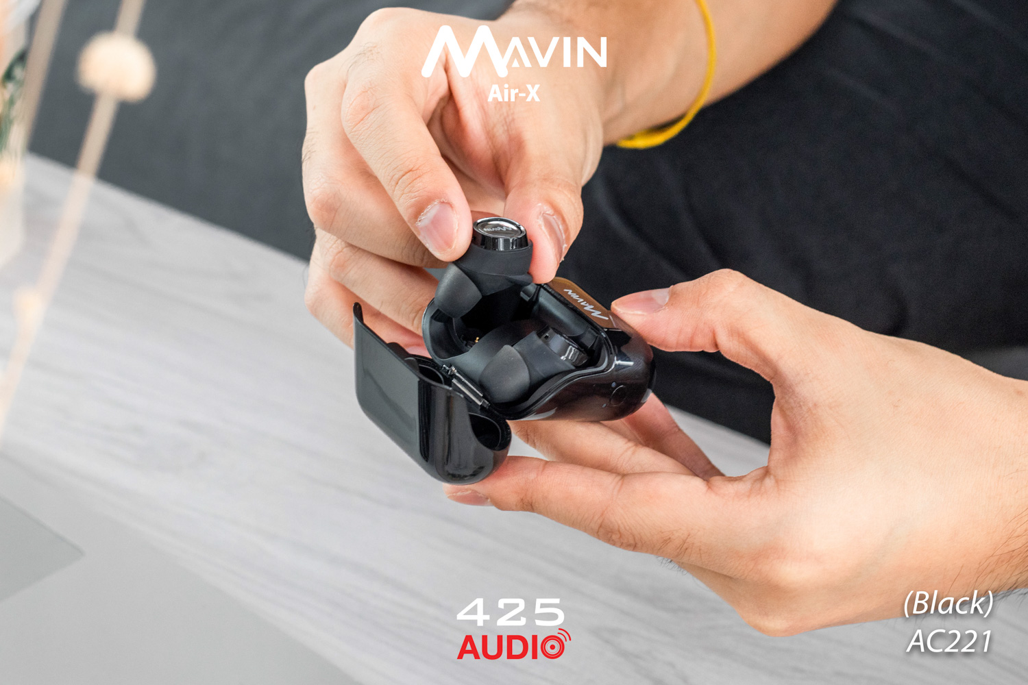 marvin,air-x,in,ear,true,wireless,long,battery,life,aptx,support,ipx5,qualcomm,30,meters,range