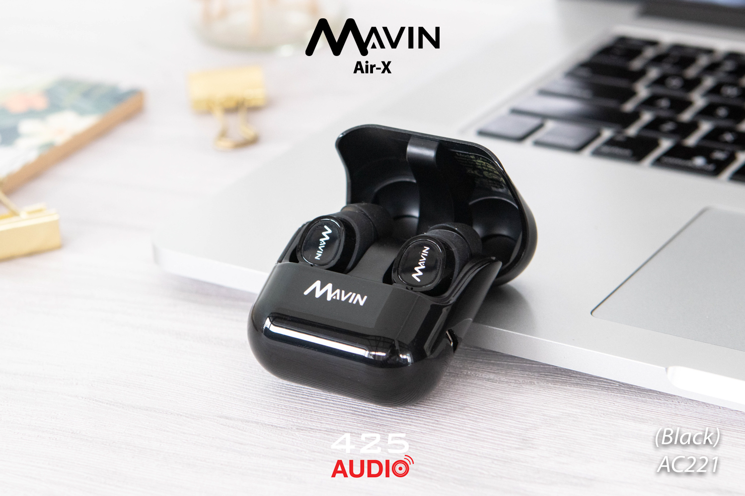 marvin,air-x,in,ear,true,wireless,long,battery,life,aptx,support,ipx5,qualcomm,30,meters,range