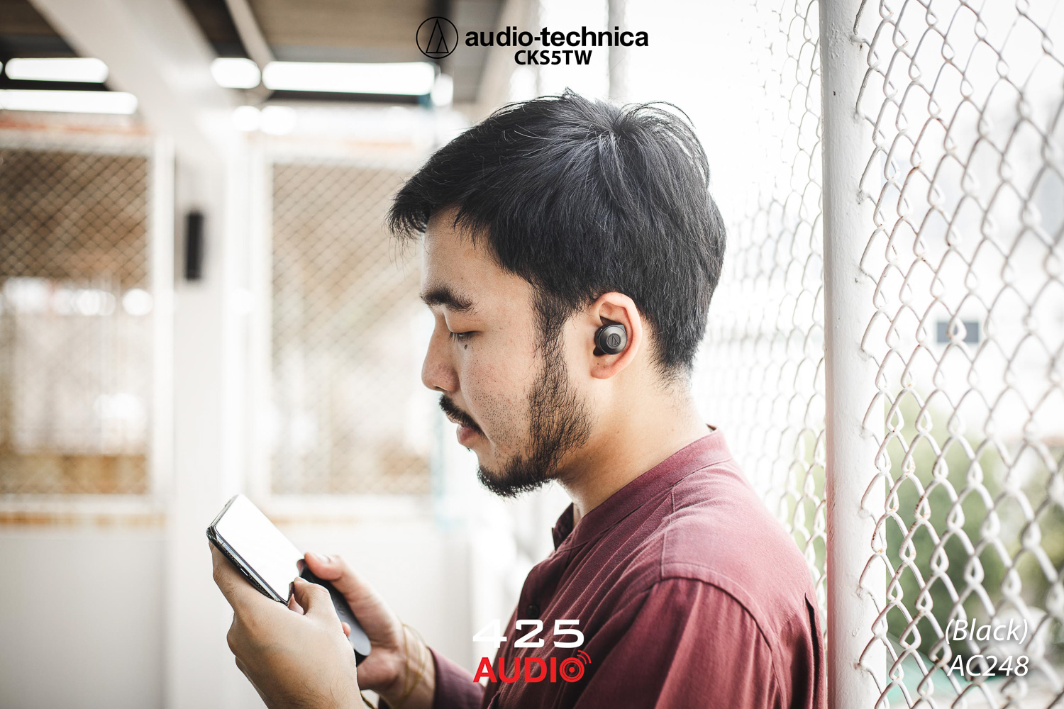 Audio Technica CKS5TW,CKS5TW,True Wireless,Audio Technica,ATH-CKS5TW,deepbass,middle,treble,punch,smooth,aptx,hifi,japan,stereo,goodcall