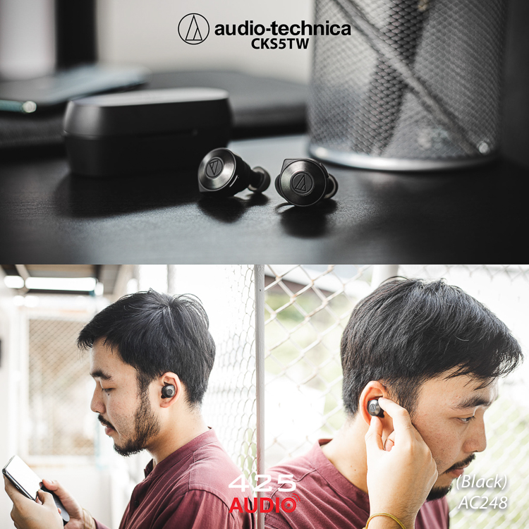 Audio Technica CKS5TW,CKS5TW,True Wireless,Audio Technica,ATH-CKS5TW,deepbass,middle,treble,punch,smooth,aptx,hifi,japan,stereo,goodcall