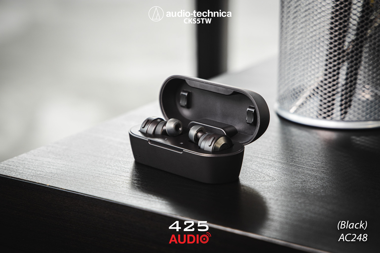 Audio Technica CKS5TW,CKS5TW,True Wireless,Audio Technica,ATH-CKS5TW,deepbass,middle,treble,punch,smooth,aptx,hifi,japan,stereo,goodcall