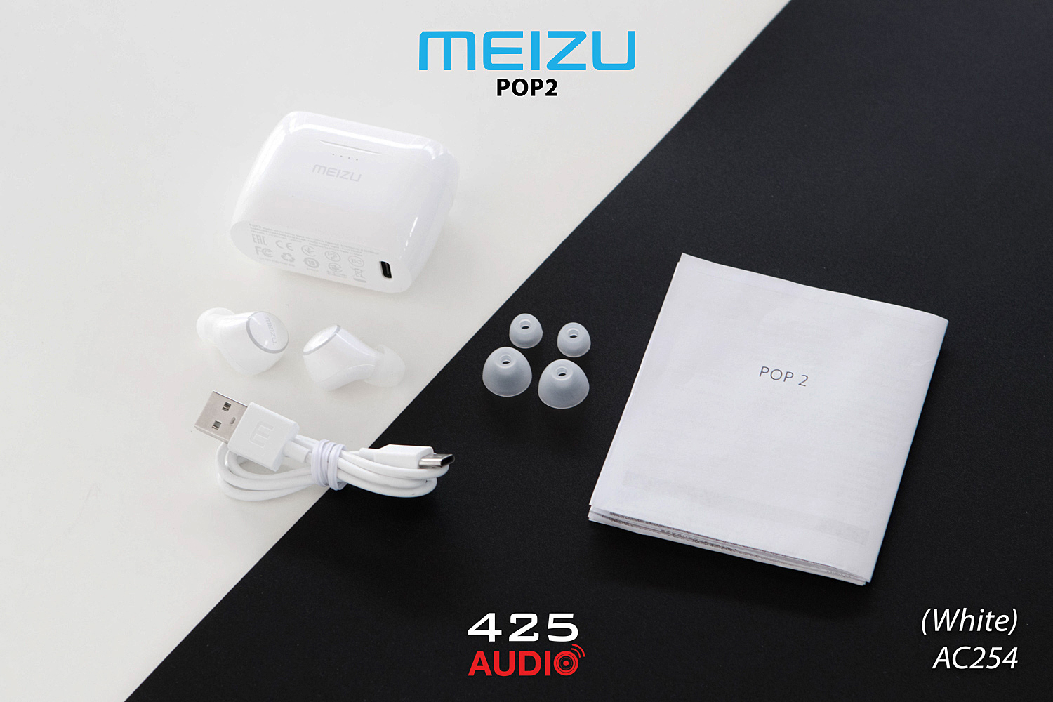 truewireless,meizupop2,gooddesign,bluetooth5,stereocall,flat,balancesound,smooth,earphone,inear,comfort,dynamicdriver,real,IPX5,graphene