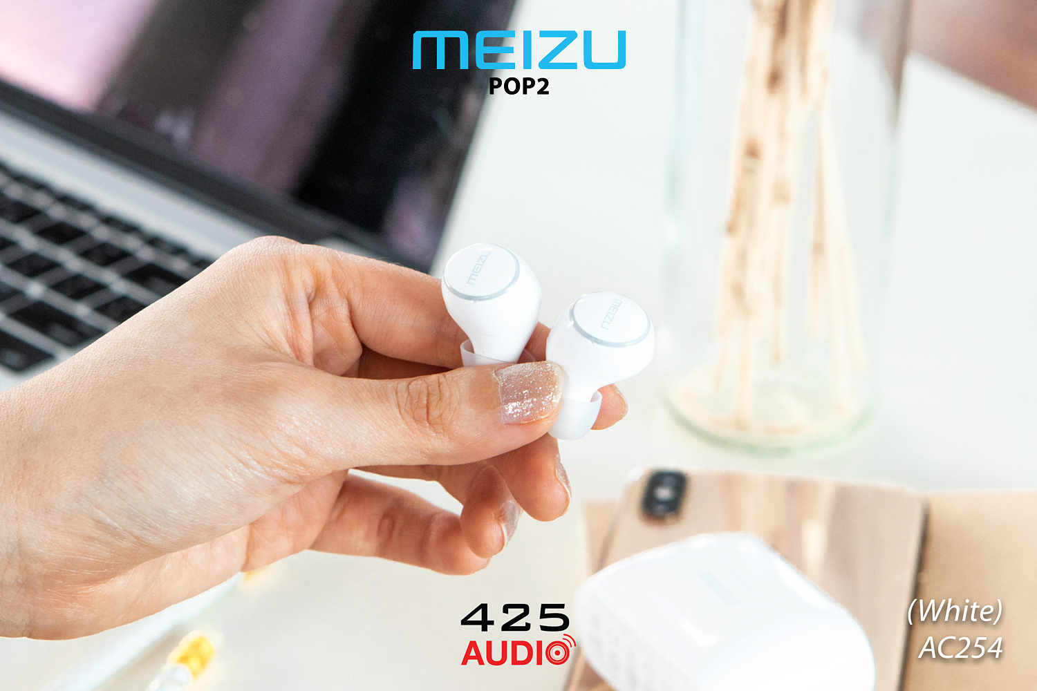 truewireless,meizupop2,gooddesign,bluetooth5,stereocall,flat,balancesound,smooth,earphone,inear,comfort,dynamicdriver,real,IPX5,graphene