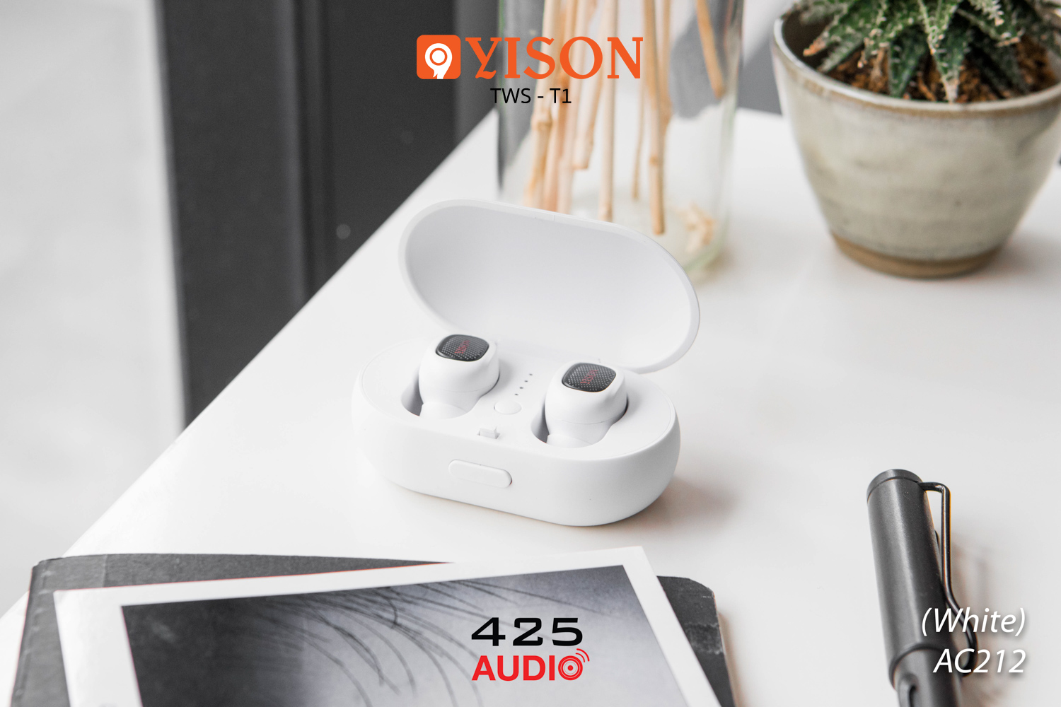 yison,twst1,earphone,stereo,mono,truewireless,mini,inexpensive,hifi,bluetooth5,headset,music,microphone,autopairing,chargingbox