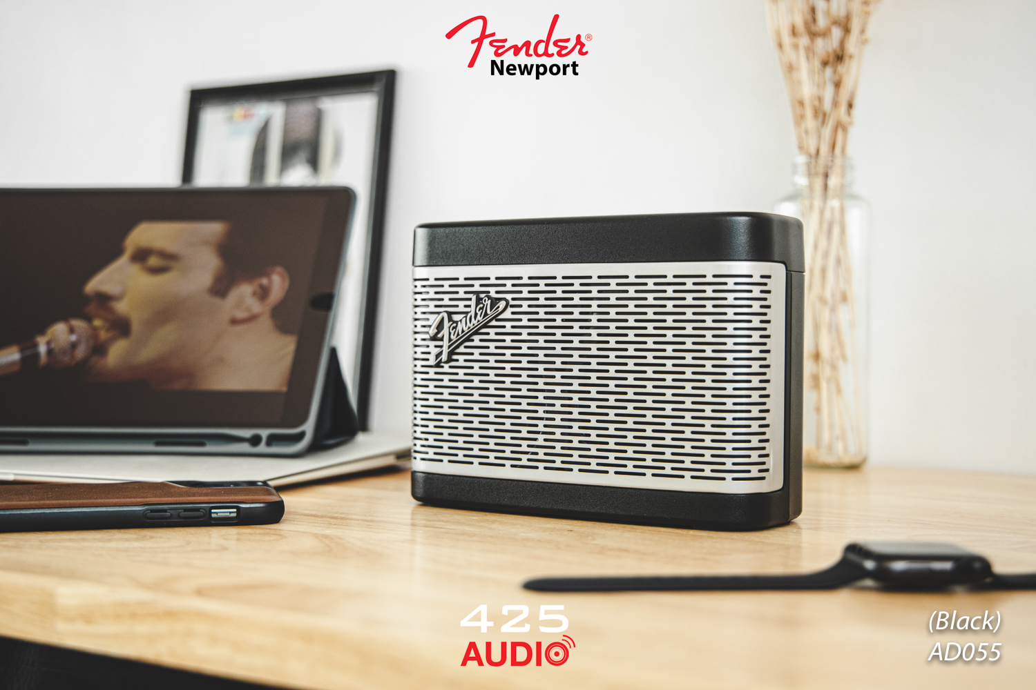 fender newport,fender,bluetooth4.2,speaker30watt,bluetoothspeaker,ลำโพงaptx,ลำโพงบลูทูธขนาดพกพา,fender amplifier