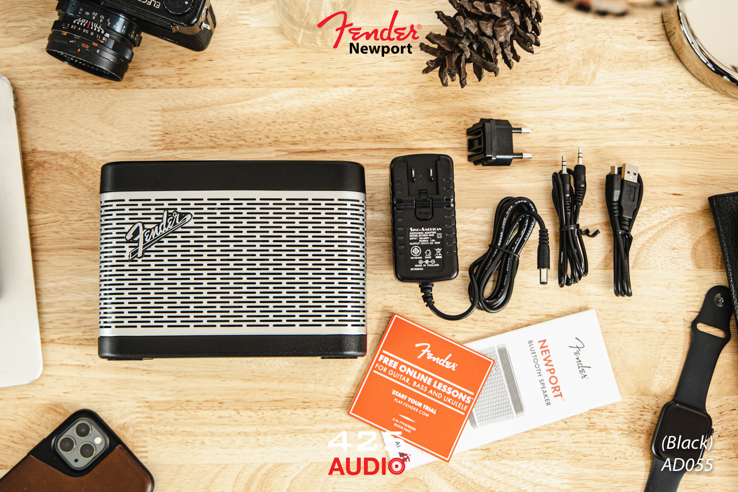 fender newport,fender,bluetooth4.2,speaker30watt,bluetoothspeaker,ลำโพงaptx,ลำโพงบลูทูธขนาดพกพา,fender amplifier