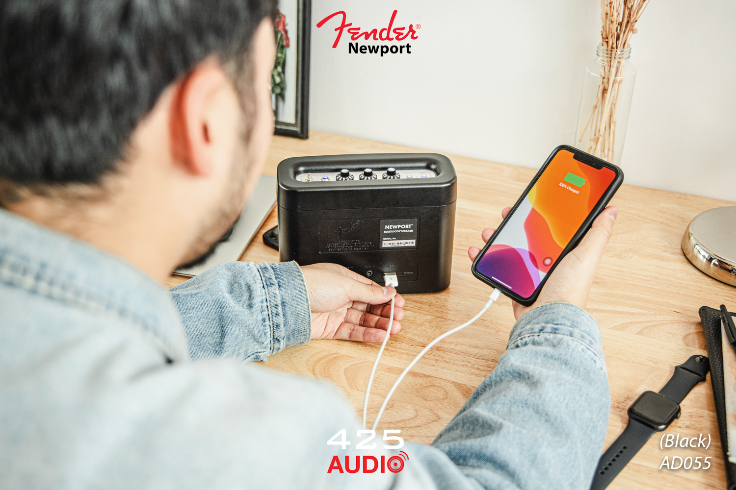 fender newport,fender,bluetooth4.2,speaker30watt,bluetoothspeaker,ลำโพงaptx,ลำโพงบลูทูธขนาดพกพา,fender amplifier