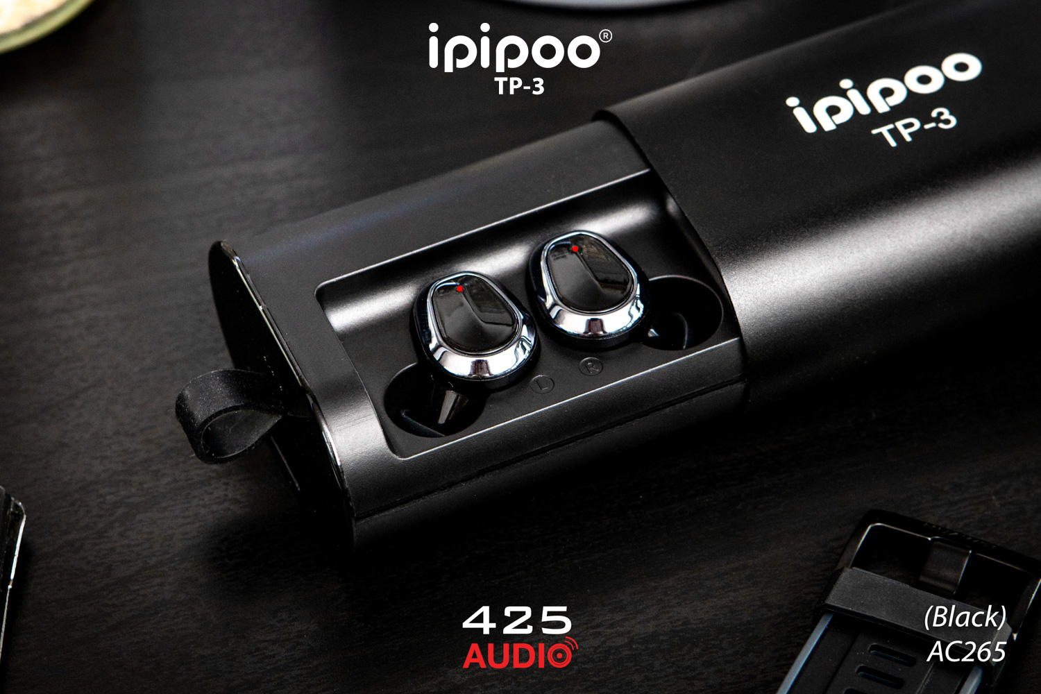 ipipoo,tp-3,in,ear,true,wireless,auto,pairing,power,bank,bass,ergonomic,design,2000,mah