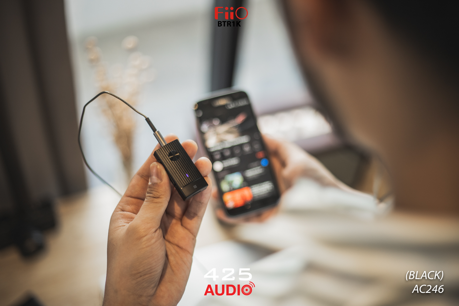 FiiO,BTR1K,DAC Amp,aptX,supermini,qualcomm,goodcall,noisecancellingmicrophone