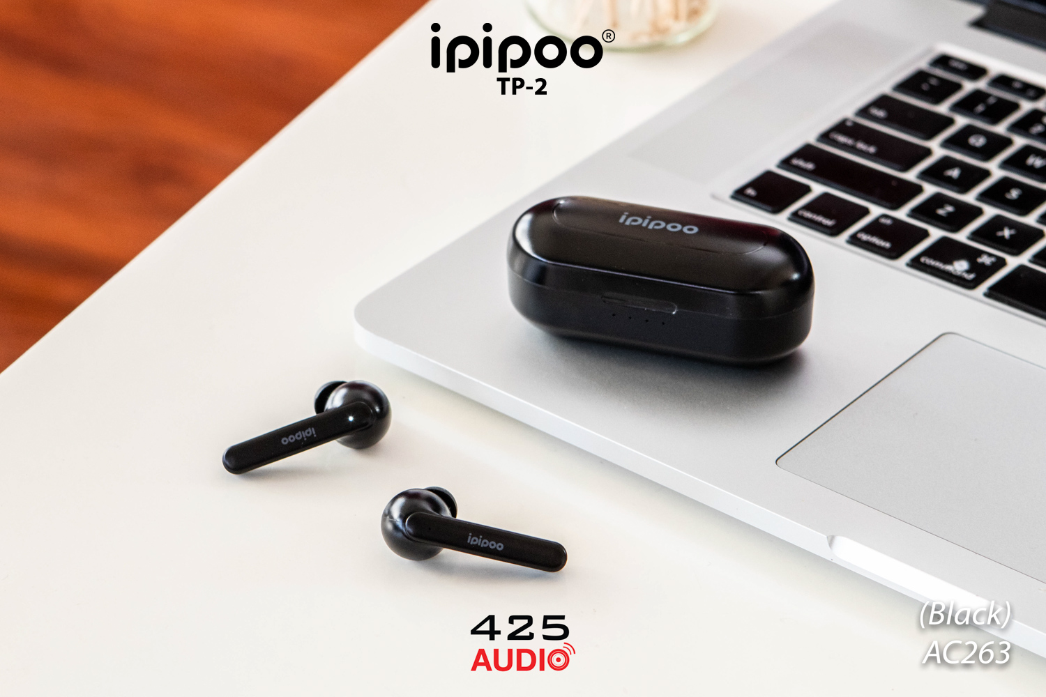 Ipipoo TP-2,TP-2,TP2,หูฟัง,หูฟังไร้สาย,True Wireless,IPX4,เสียงดี