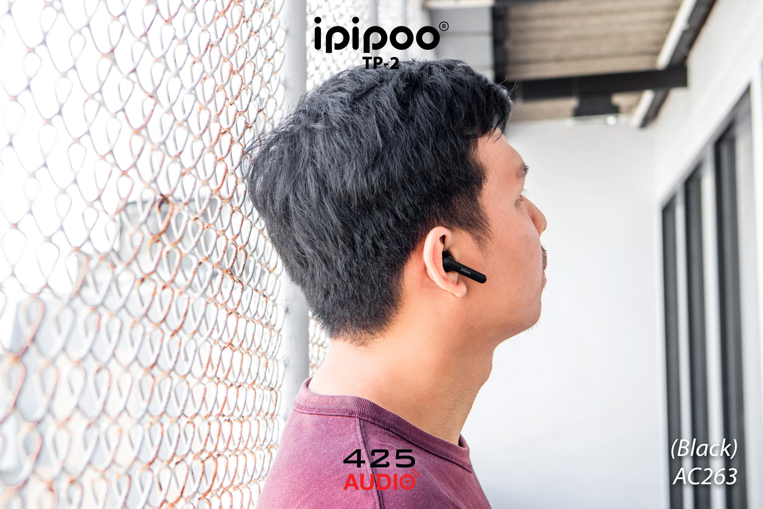 Ipipoo TP-2,TP-2,TP2,หูฟัง,หูฟังไร้สาย,True Wireless,IPX4,เสียงดี