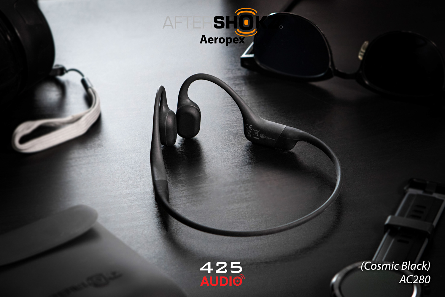 Aftershokz,Aeropex,หูฟังไร้สาย,Bone Conduction,ip67,คุยโทรศัพท์,ใส่ออกกำลังกาย,เสียงดี