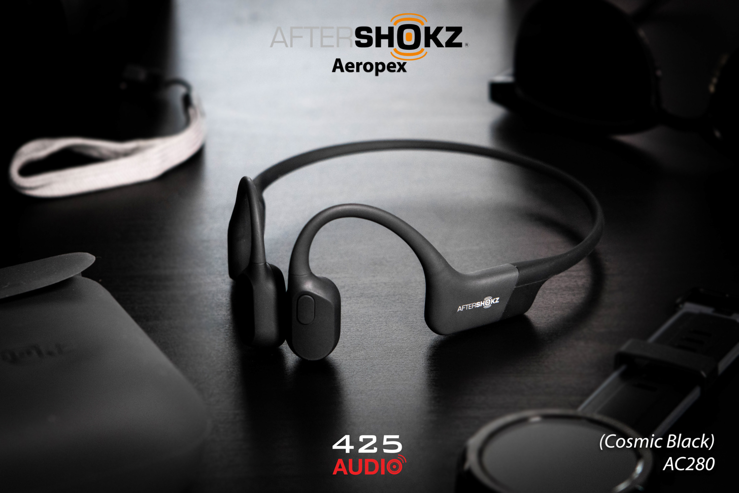 Aftershokz,Aeropex,หูฟังไร้สาย,Bone Conduction,ip67,คุยโทรศัพท์,ใส่ออกกำลังกาย,เสียงดี