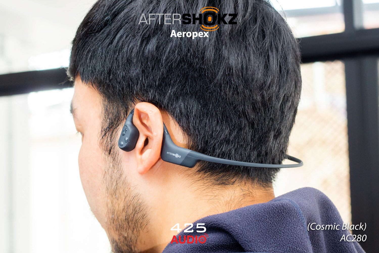 Aftershokz,Aeropex,หูฟังไร้สาย,Bone Conduction,ip67,คุยโทรศัพท์,ใส่ออกกำลังกาย,เสียงดี