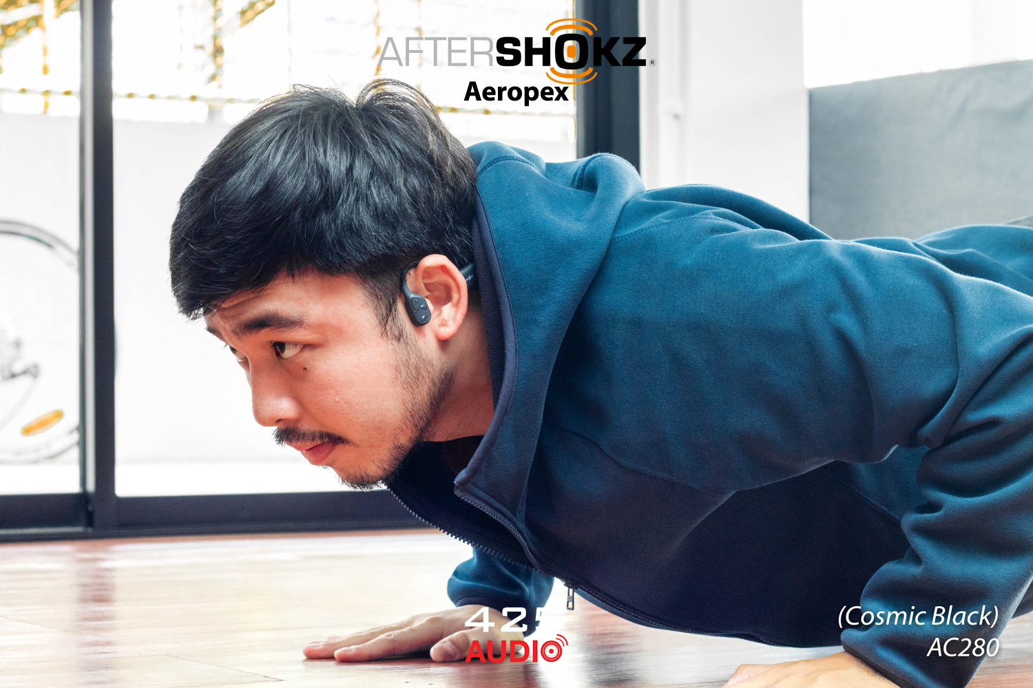 Aftershokz,Aeropex,หูฟังไร้สาย,Bone Conduction,ip67,คุยโทรศัพท์,ใส่ออกกำลังกาย,เสียงดี