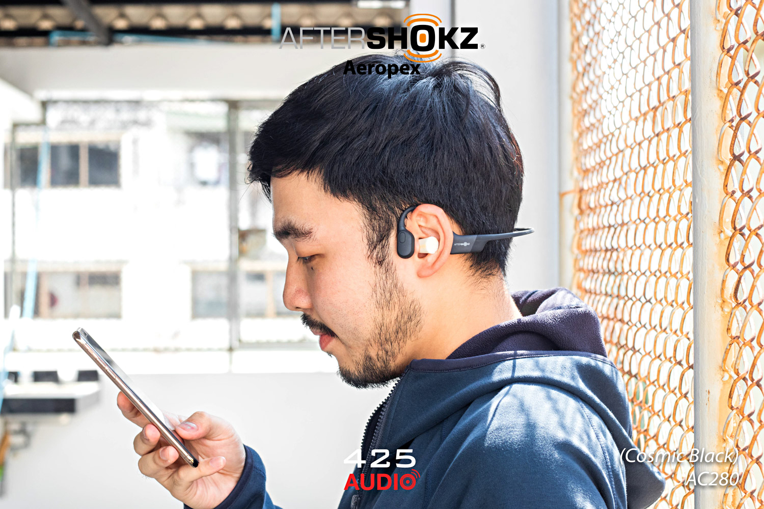 Aftershokz,Aeropex,หูฟังไร้สาย,Bone Conduction,ip67,คุยโทรศัพท์,ใส่ออกกำลังกาย,เสียงดี