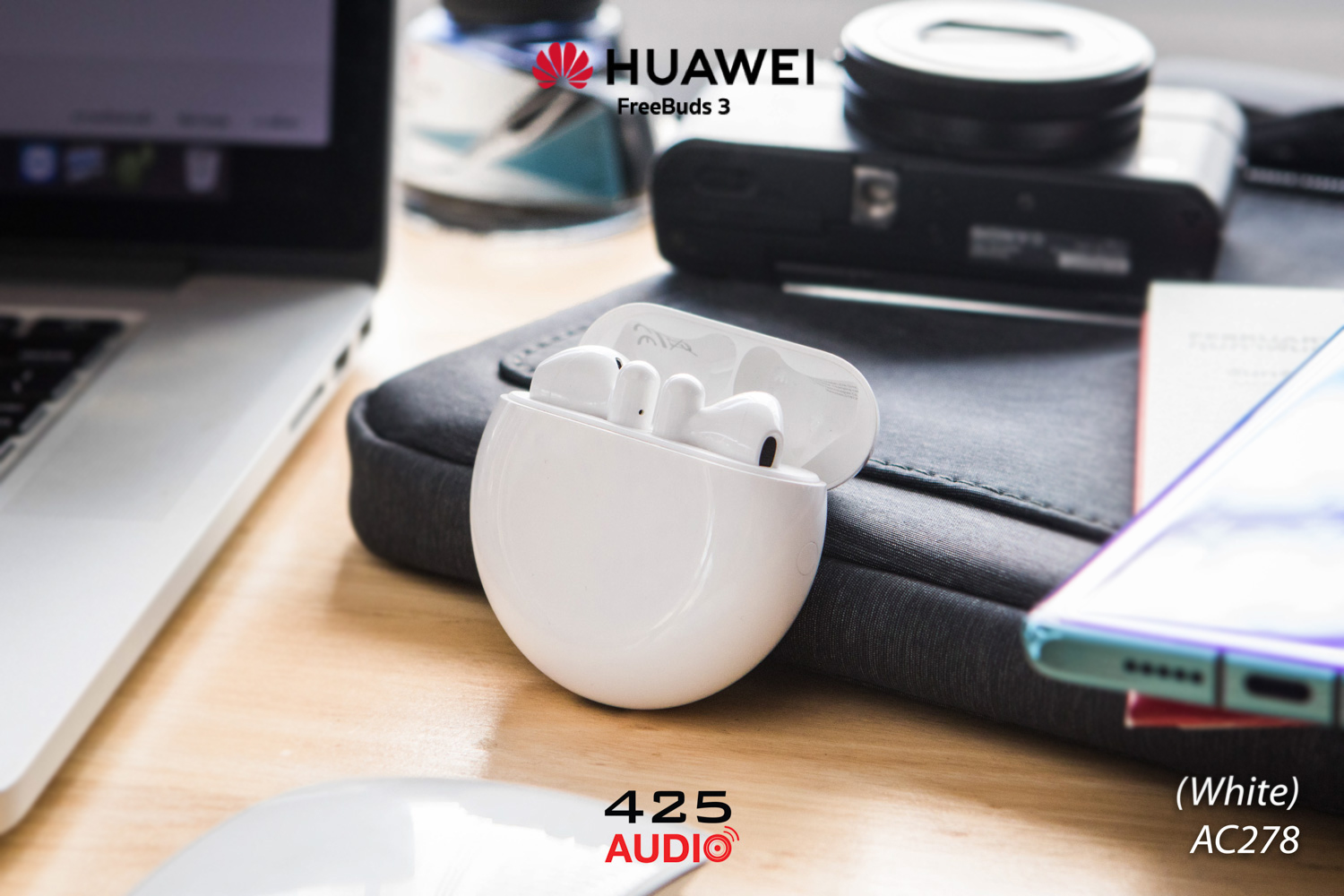 huawei freebuds 3,หูฟังไร้สาย,ทรง earbud,bluetooth 5.1,active noise cancelling,คุยโทรศัพท์,huawei,wireless charging 