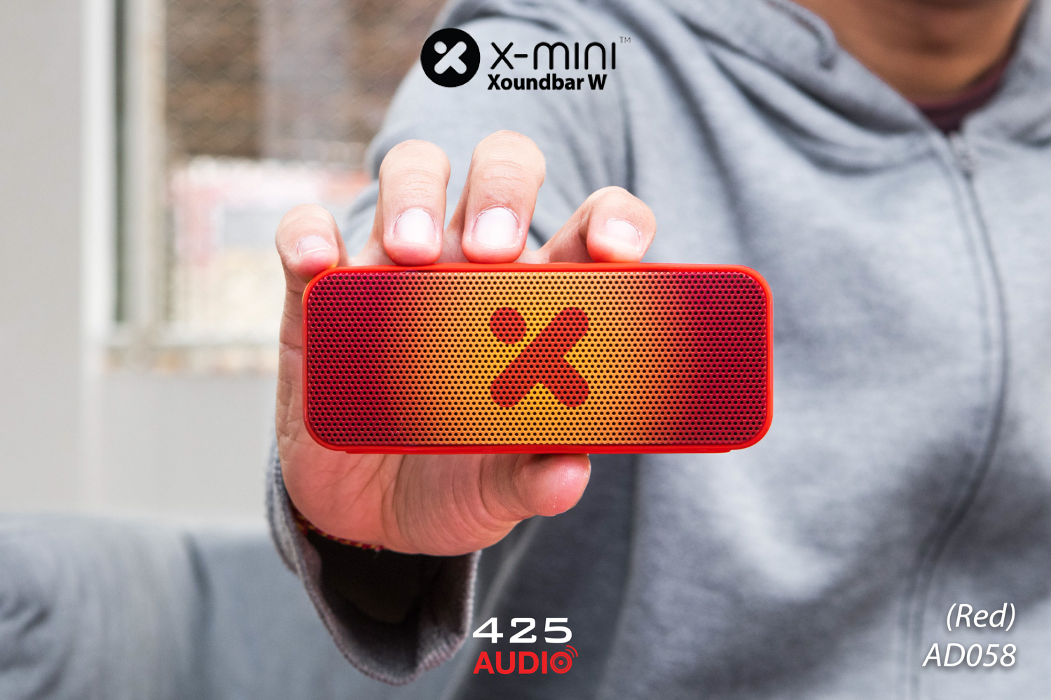 x-mini,xoundbar w,ลำโพงบลูทูธ,พกพา,เสียงดัง,กันนํ้า,IPX7,นํ้าหนักเบา