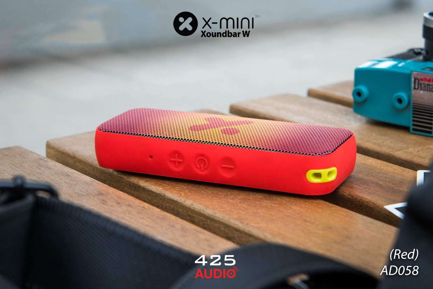 x-mini,xoundbar w,ลำโพงบลูทูธ,พกพา,เสียงดัง,กันนํ้า,IPX7,นํ้าหนักเบา