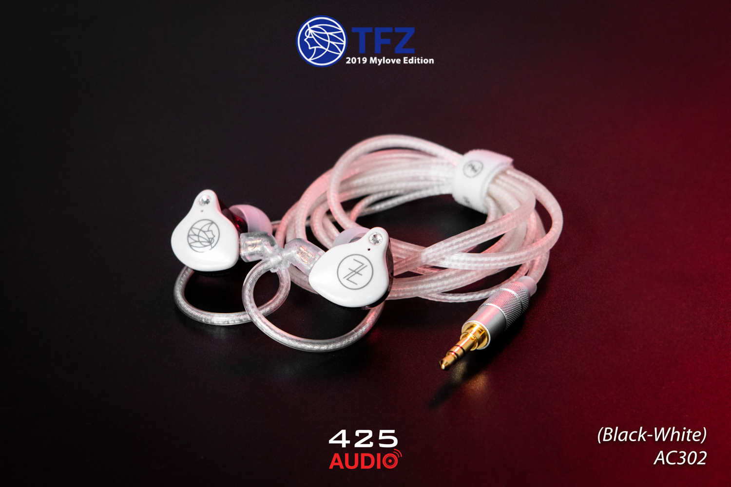 tfz 2019 mylove edition,หูฟัง,in-ear monitor,3.5 มม,เบสหนัก,V-shape,ขั้ว 2 pin,สายทองแดงชุบเงิน,ถอดสายได้